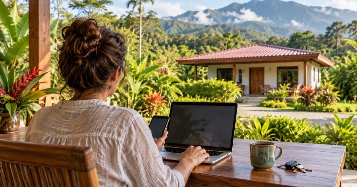 Administrar un alquiler a distancia en Costa Rica